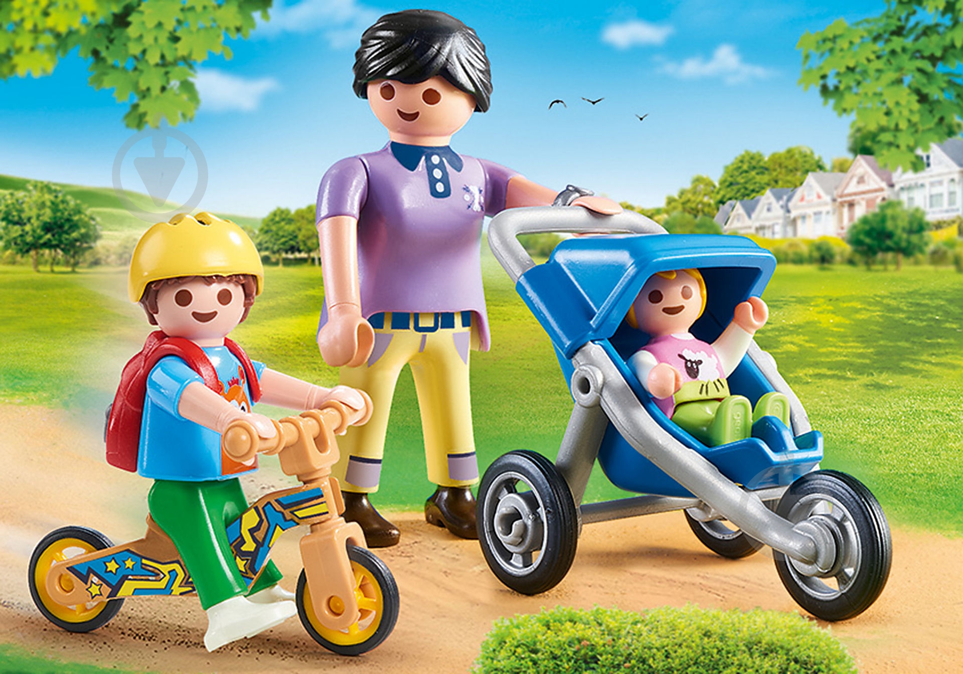 Конструктор Playmobil Мама с детьми 70284 - фото 3