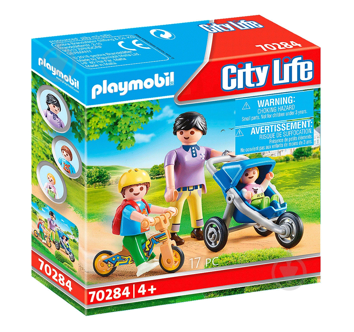 Конструктор Playmobil Мама с детьми 70284 - фото 1