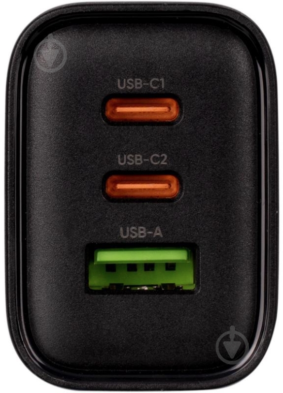 Зарядний пристрій Gelius Power Pulse GP-HC057 65W USB+2Type-C (QC/PD/PPS) Black - фото 6