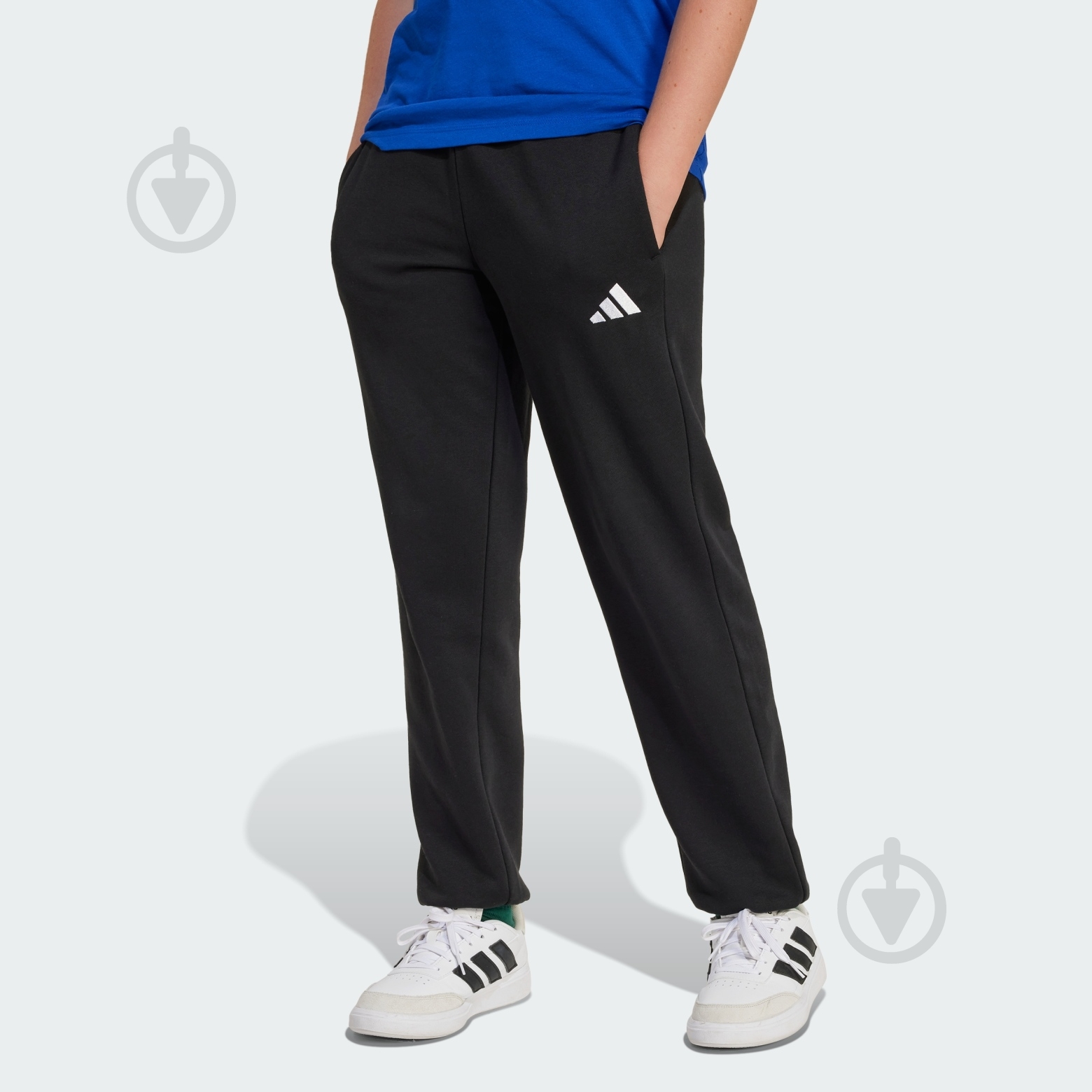ᐉ Штани Adidas J SL FL PT 225 JC9765 р. 13-14YRS чорний • Краща