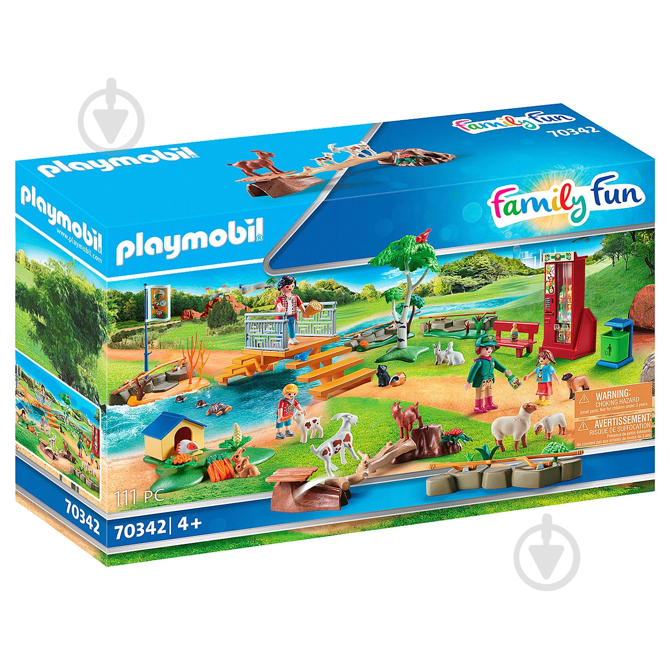 Конструктор Playmobil Зоопарк 70342 - фото 1