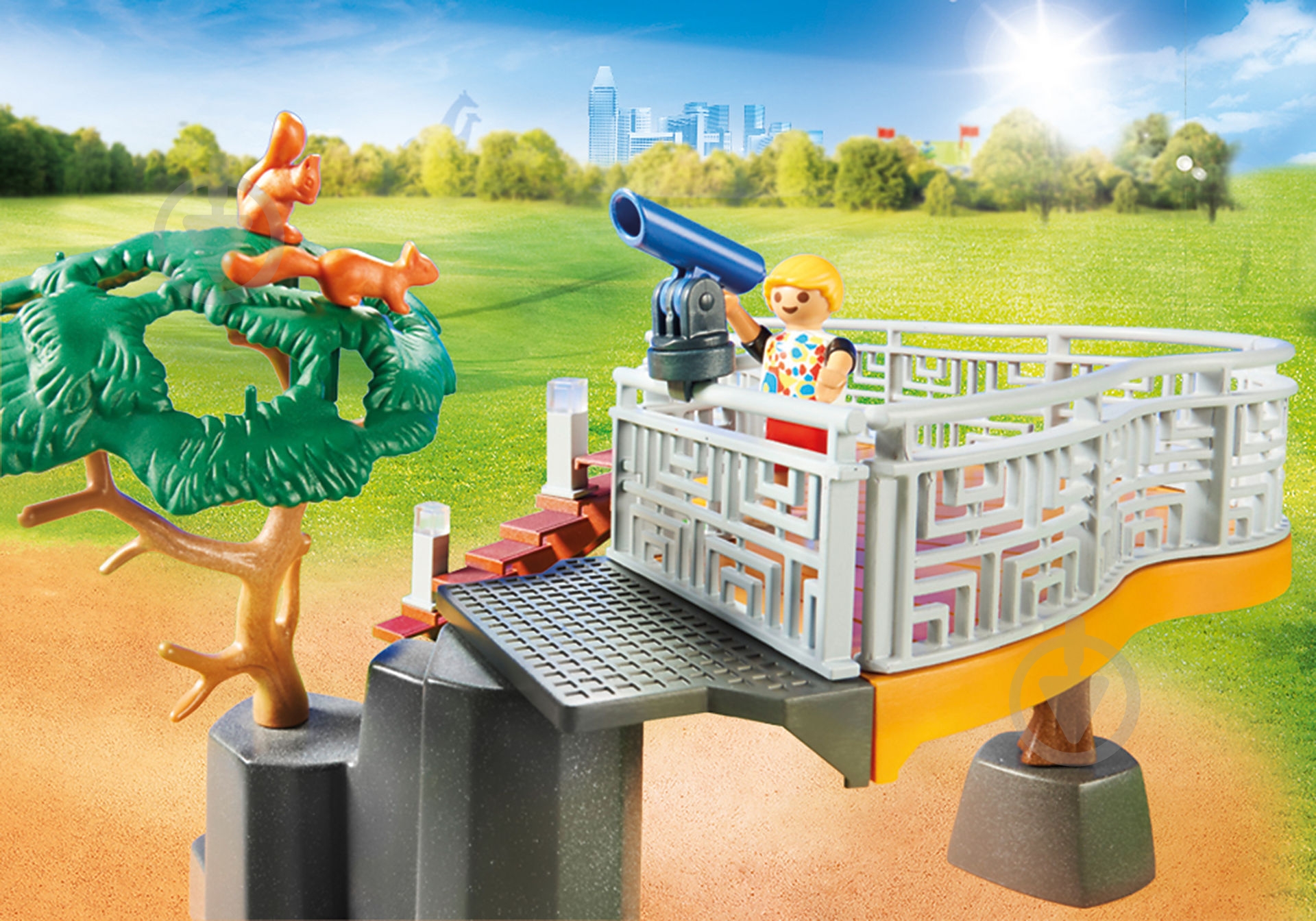 Конструктор Playmobil Вольер со львами 70343 - фото 3
