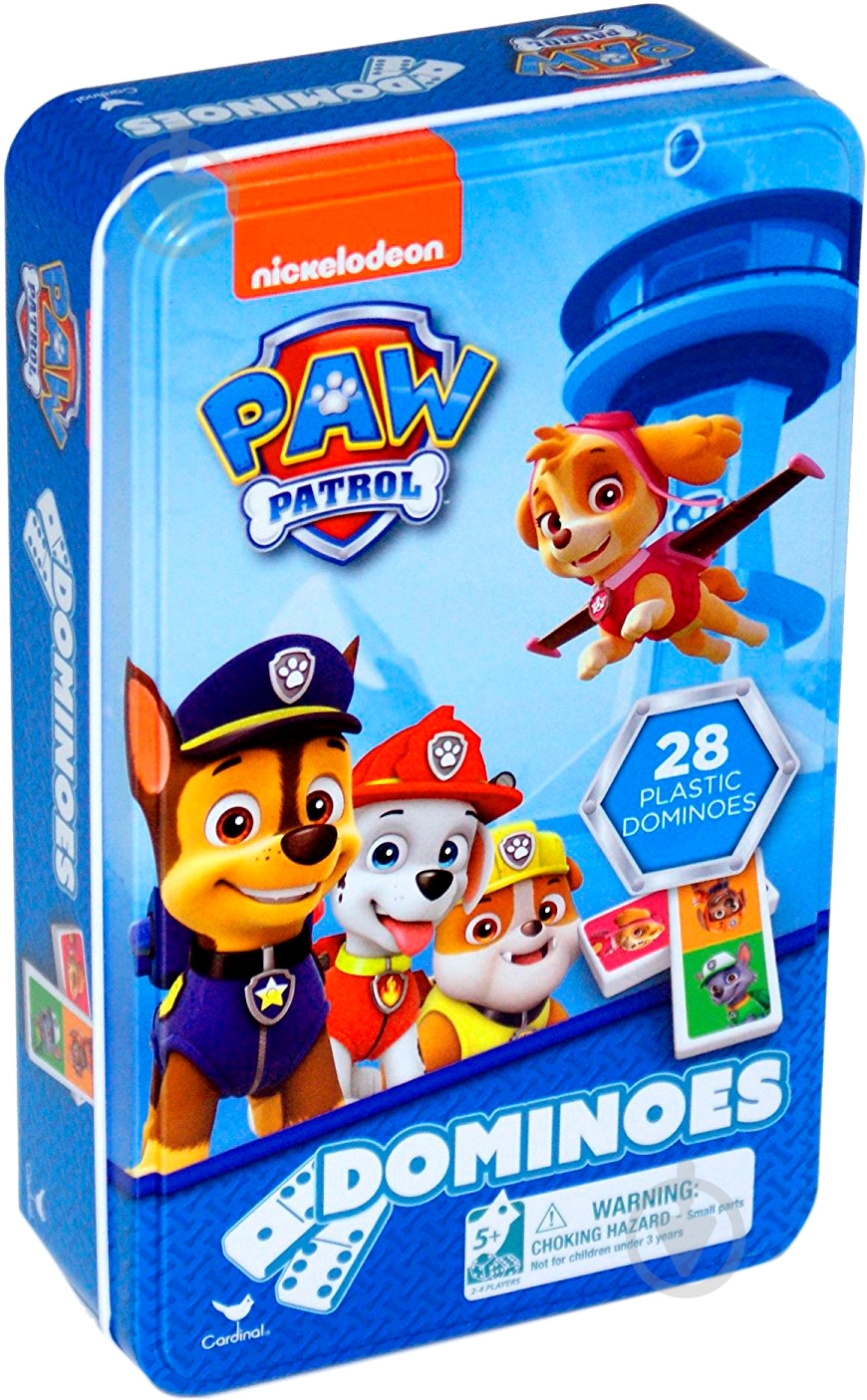 Игра настольная Spin Master домино Щенячий патруль - фото 1