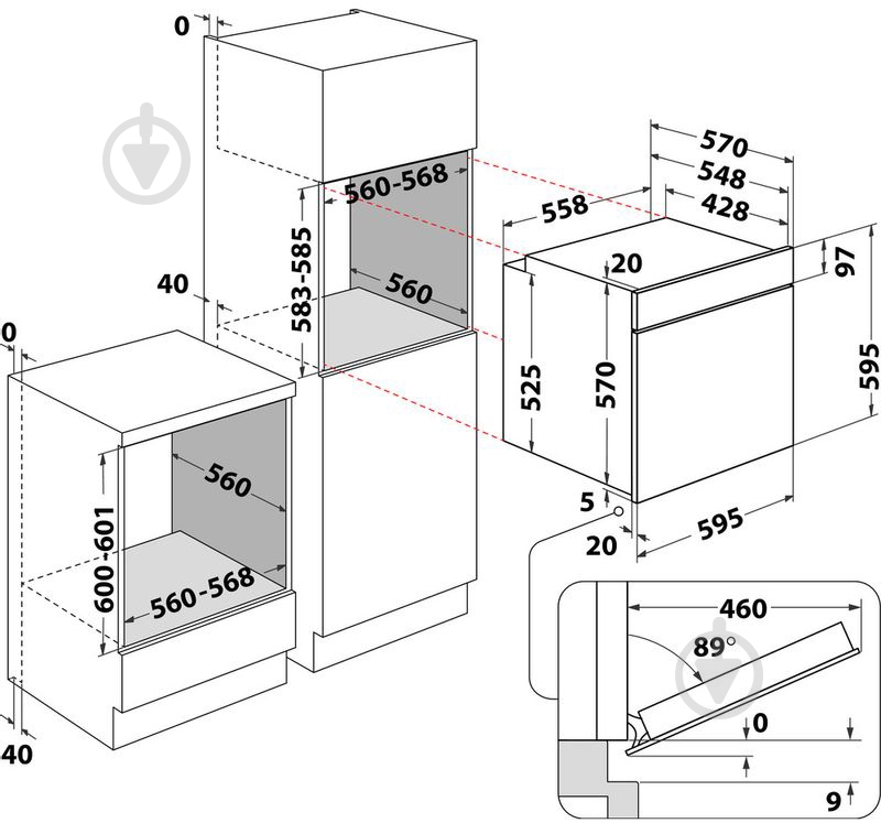 Духовой шкаф Whirlpool IFWS 4841 JH BL - фото 6 Духовой шкаф Whirlpool IFWS 4841 JH BL - фото 6