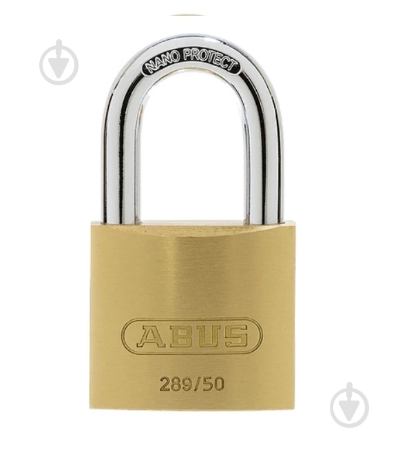 Замок навесной Abus 289/50 открытый (амбарный) - фото 1 Замок навесной Abus 289/50 открытый (амбарный) - фото 1