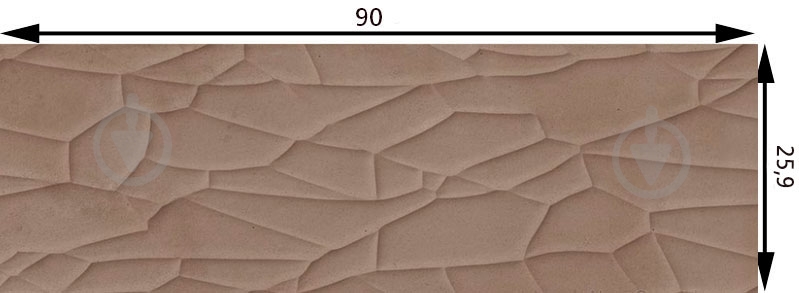 Плитка Cifre Relieve Reaction Bronze 29,5x90 - фото 11