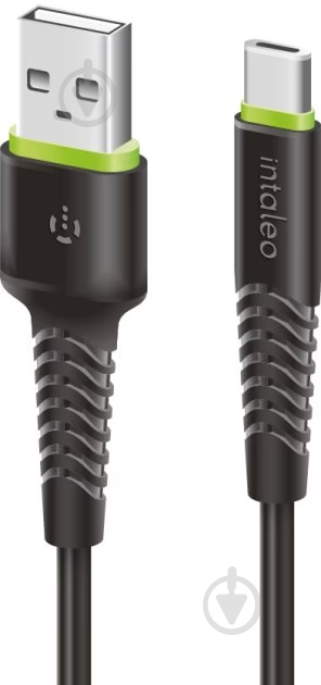 Кабель Intaleo CBFLEXT2 Type-C 2 м черный (1283126521423) - фото 1 Кабель Intaleo CBFLEXT2 Type-C 2 м черный (1283126521423) - фото 1