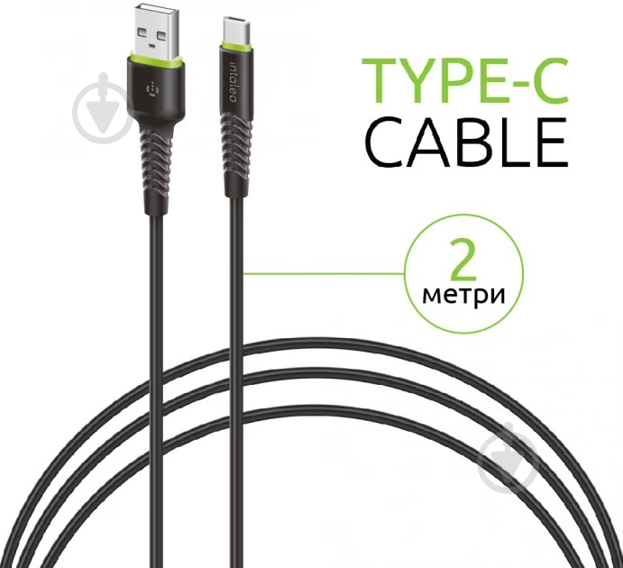 Кабель Intaleo CBFLEXT2 Type-C 2 м черный (1283126521423) - фото 2 Кабель Intaleo CBFLEXT2 Type-C 2 м черный (1283126521423) - фото 2