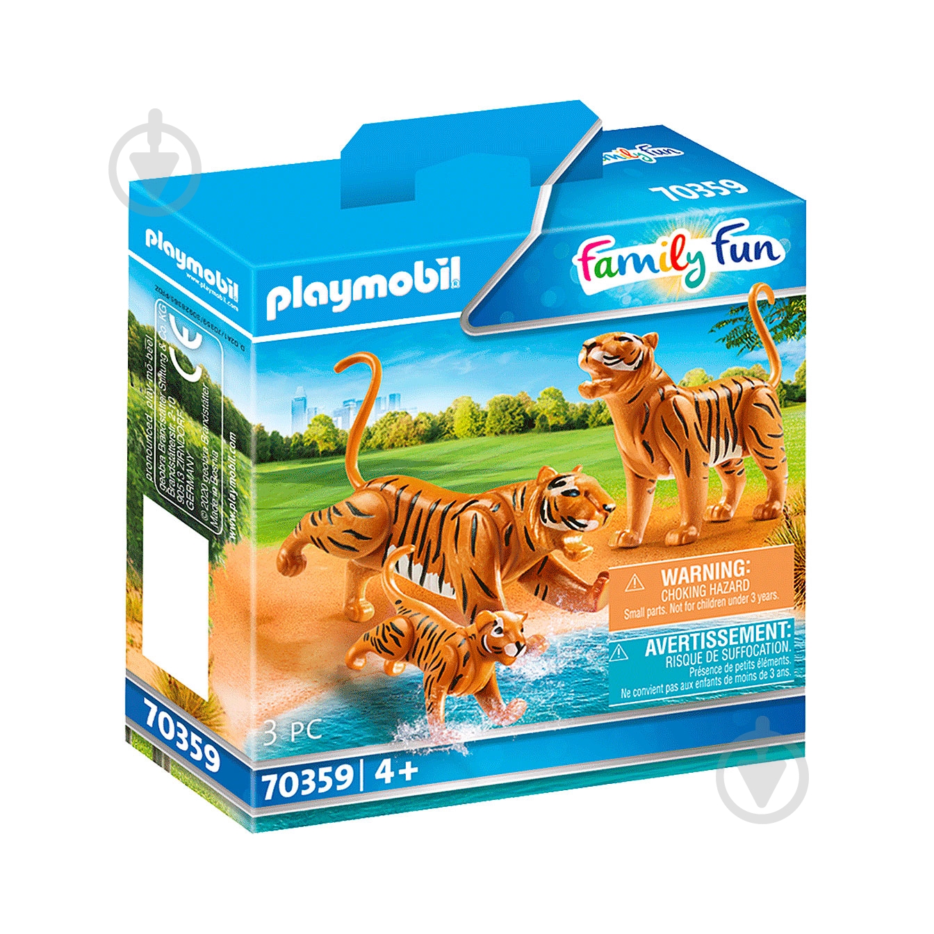 Конструктор Playmobil Тигры с малышами 70359 - фото 1