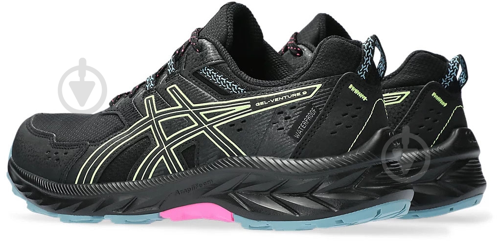 Кроссовки женские Asics GEL-VENTURE 9 WATERPROOF 1012B519-002 р.40 черные - фото 4