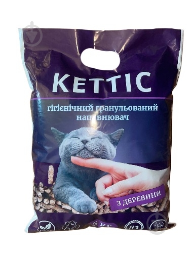 Наполнитель древесный КЕТТІС 5 кг - фото 1