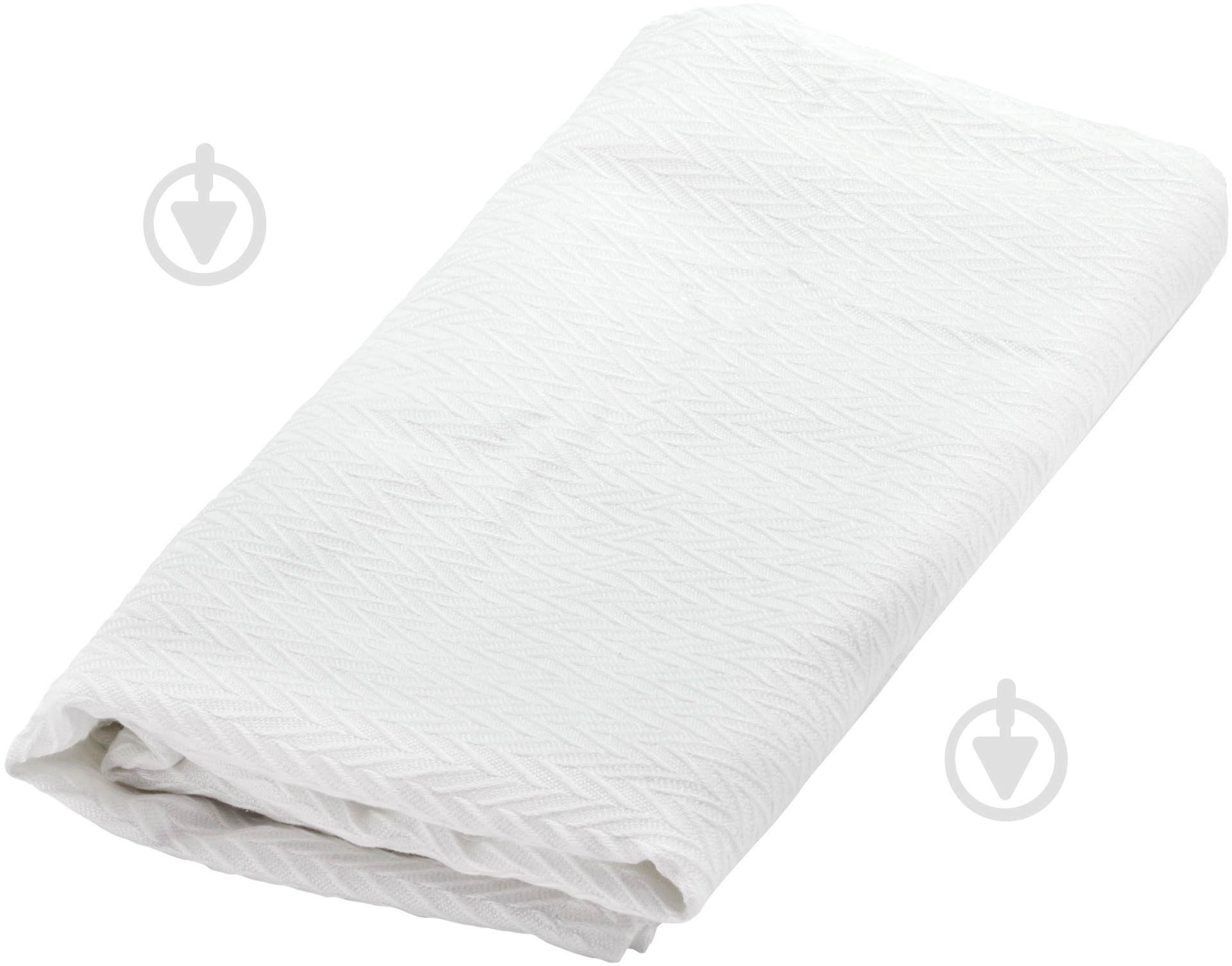 Плед Пике 160x200 см белый La Nuit - фото 1