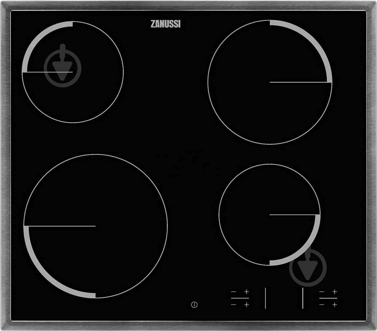 Варочная поверхность электрическая Zanussi ZEV 6340 XBA - фото 1 Варочная поверхность электрическая Zanussi ZEV 6340 XBA - фото 1