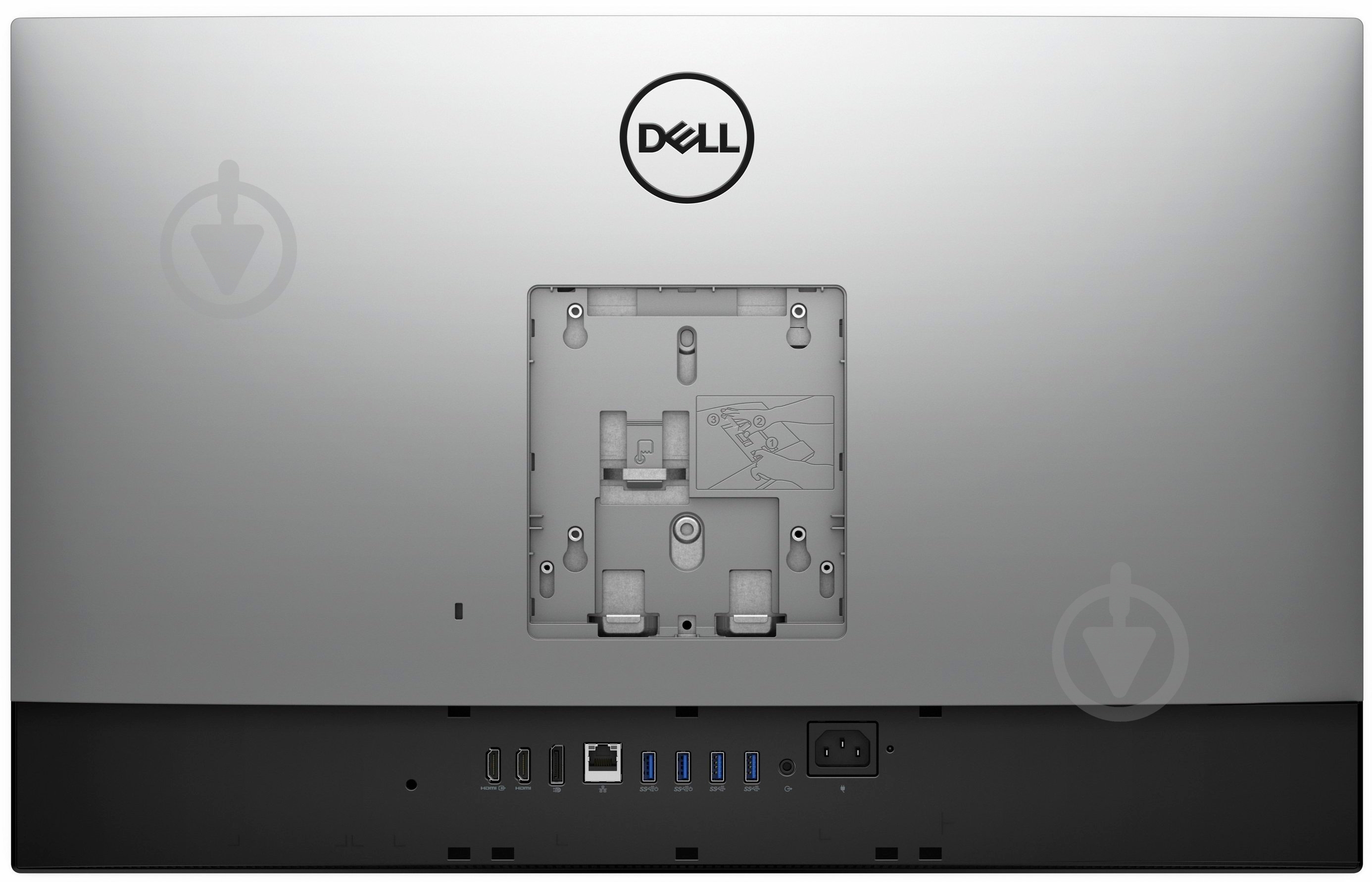 Моноблок Dell Optiplex 7780 27 (N202O7780AIO_UBU) grey - фото 9