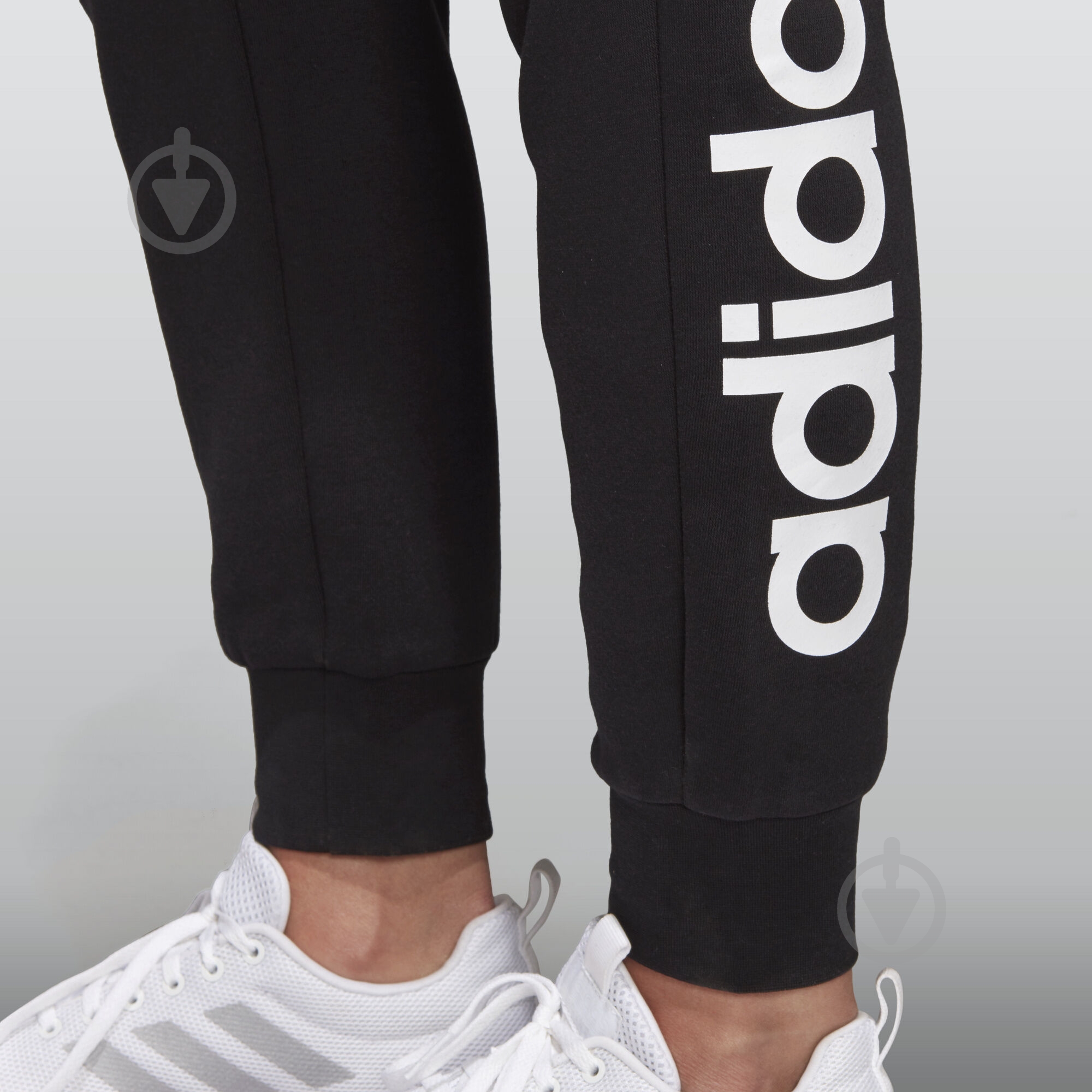 Брюки Adidas W E LIN PANT FL DP2399 р. XL черный - фото 2