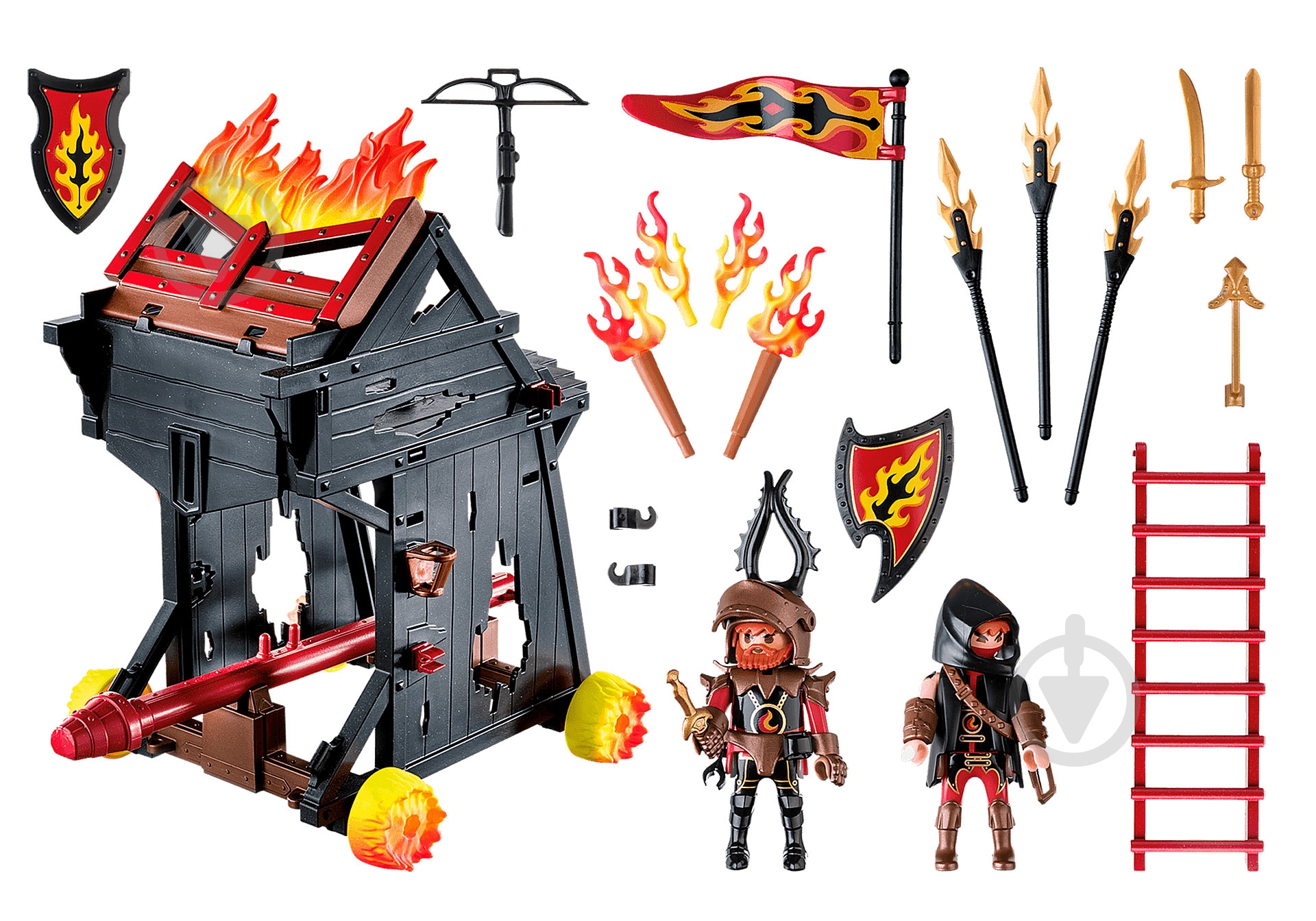 Конструктор Playmobil Вогняний таран Burnham Raiders 70393 - фото 2 Конструктор Playmobil Вогняний таран Burnham Raiders 70393 - фото 2