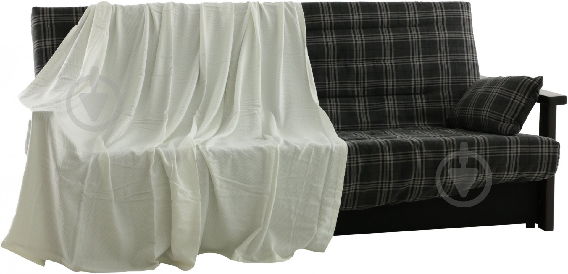 Плед Піке 220x240 см білий La Nuit - фото 1