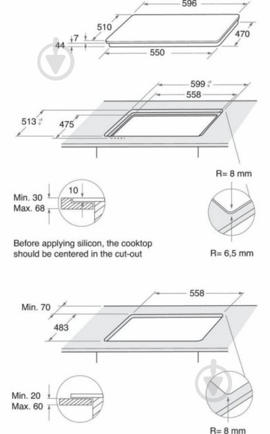 Варильна поверхня газова Whirlpool HAGS 61F/BK - фото 13