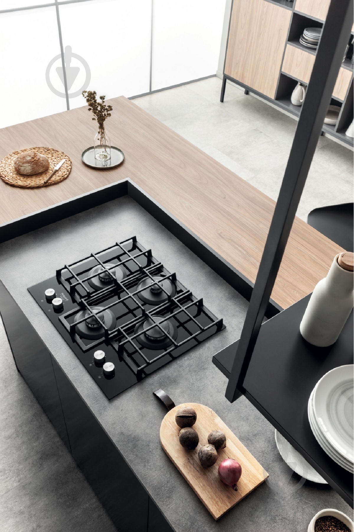 Варильна поверхня газова Whirlpool HAGS 61F/BK - фото 3