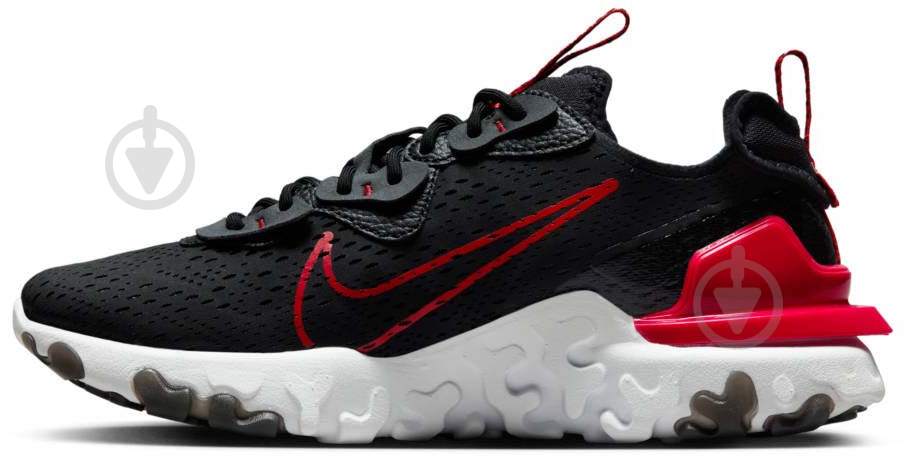 Кросівки чоловічі демісезонні Nike React Vision FB3353-001 р.43 чорні - фото 2
