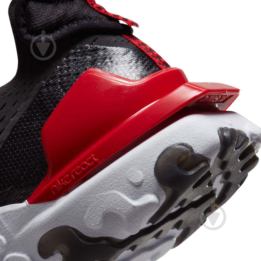 Кросівки чоловічі демісезонні Nike React Vision FB3353-001 р.43 чорні - фото 8