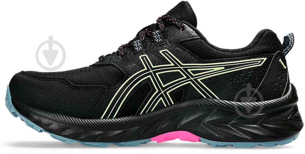Кроссовки женские демисезонные Asics GEL-VENTURE 9 WATERPROOF 1012B519-002 р.39,5 черные - фото 1