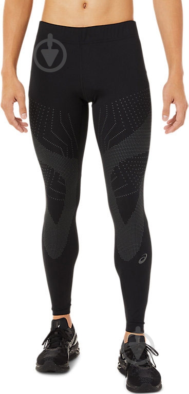 Лосины Asics ROAD BALANCE TIGHT 2011C235-001 р.S черный - фото 1