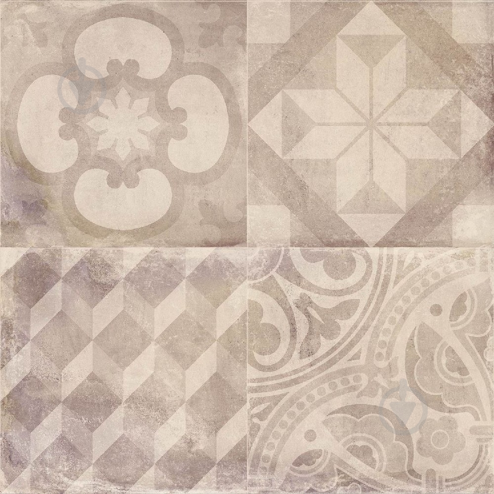 Плитка Cifre Relieve Ivory Decor 75x75 - фото 2