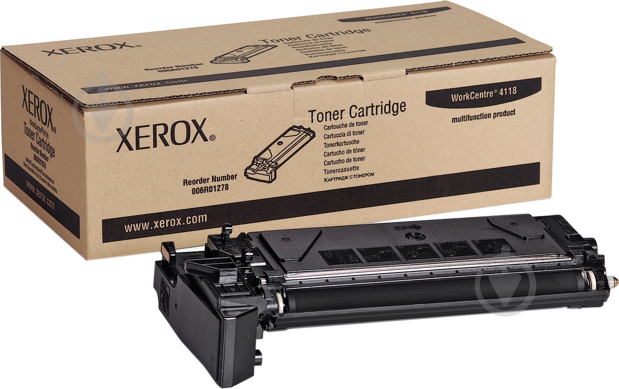 Тонер-картридж Xerox  чорний 006R01278 - фото 1