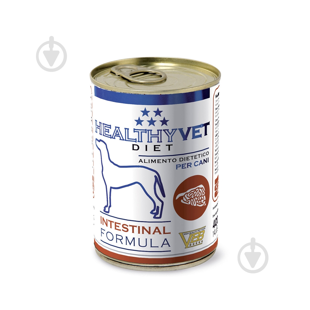 Корм вологий HEALTHYVET Intestinal Formula паштет 400 г - фото 1