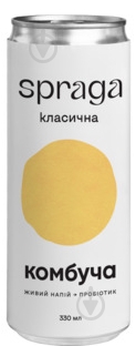 Комбуча Spraga Классическая 0,33 л - фото 1 Комбуча Spraga Классическая 0,33 л - фото 1