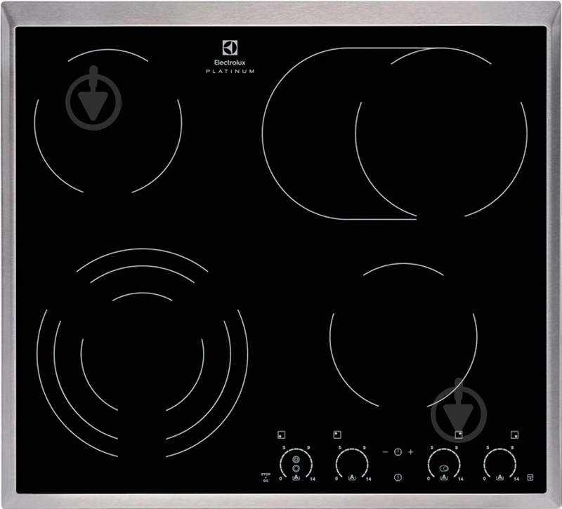 Варочная поверхность электрическая Electrolux EHF 56747 XK - фото 1 Варочная поверхность электрическая Electrolux EHF 56747 XK - фото 1