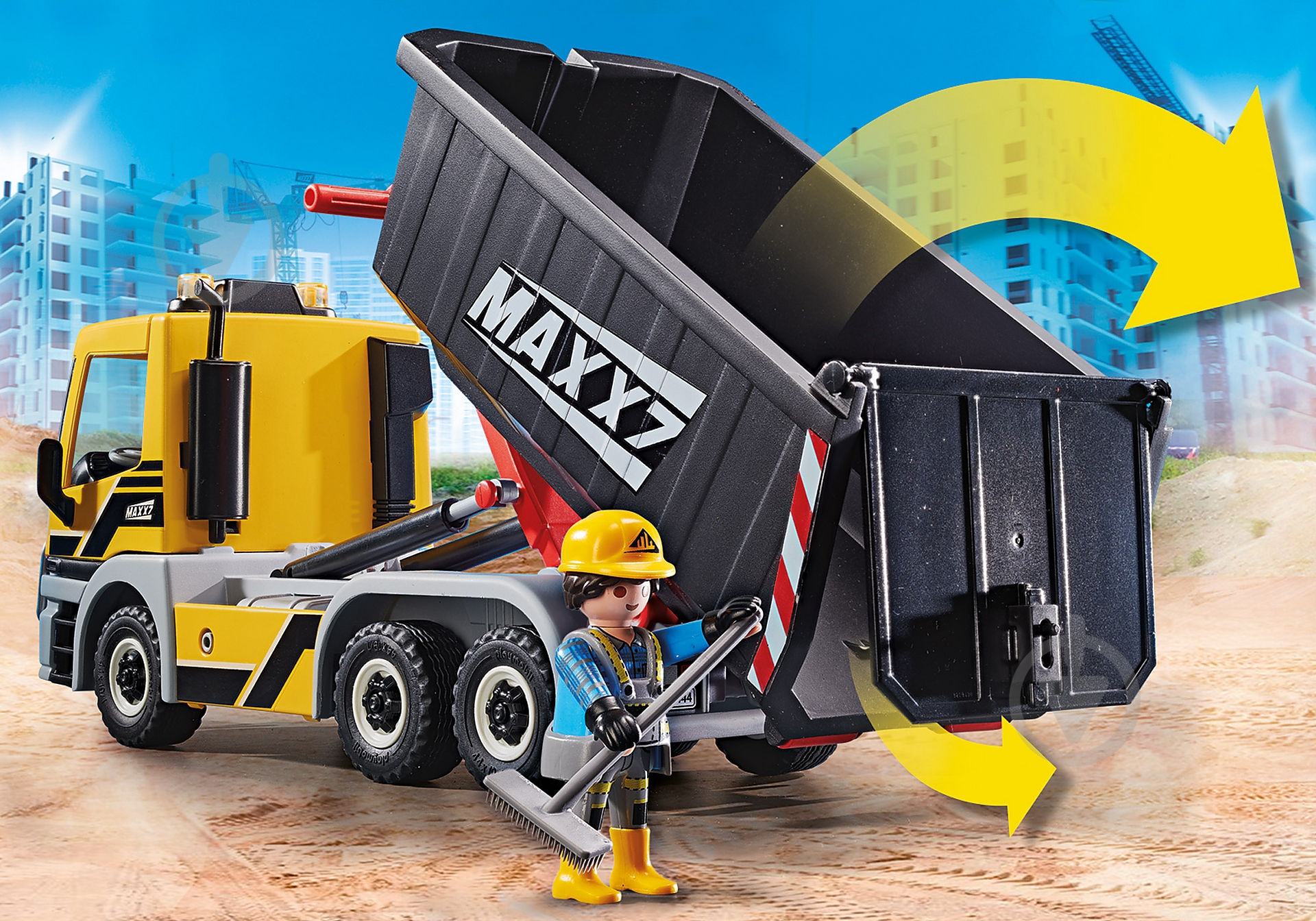 Конструктор Playmobil Вантажівка 70444 - фото 6 Конструктор Playmobil Вантажівка 70444 - фото 6