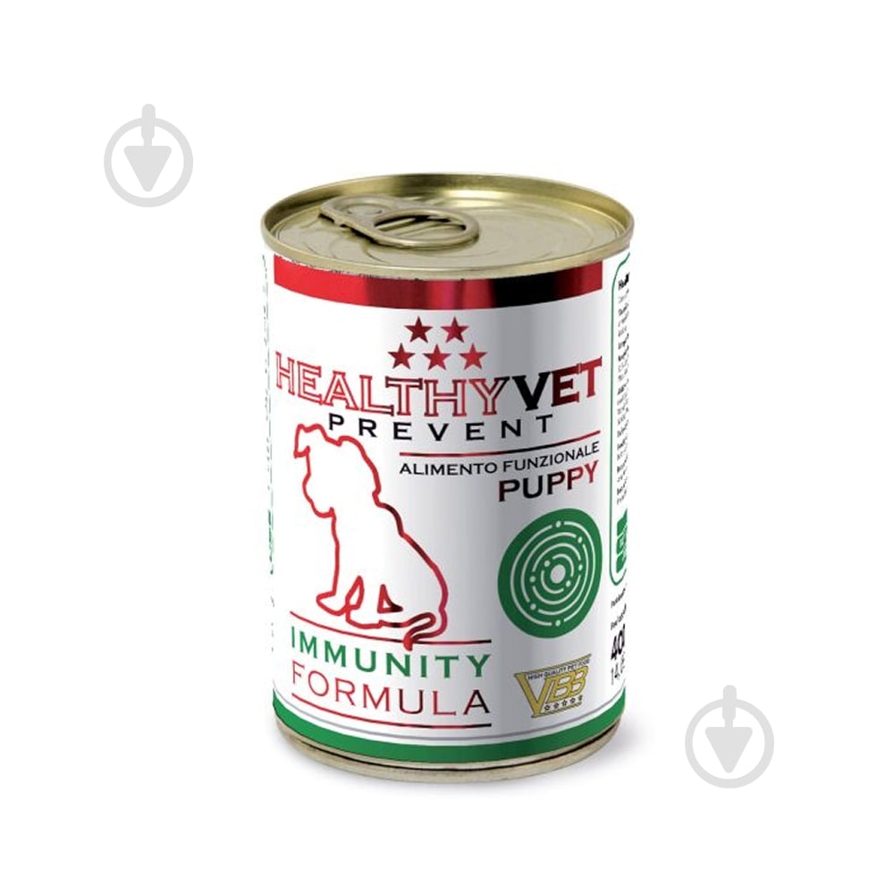 Корм вологий HEALTHYVET Puppy Immunity Formula паштет 400 г - фото 1 Корм вологий HEALTHYVET Puppy Immunity Formula паштет 400 г - фото 1