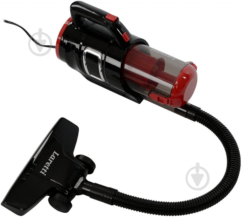 Пылесос Laretti LR-VC8110 black/red - фото 4 Пылесос Laretti LR-VC8110 black/red - фото 4