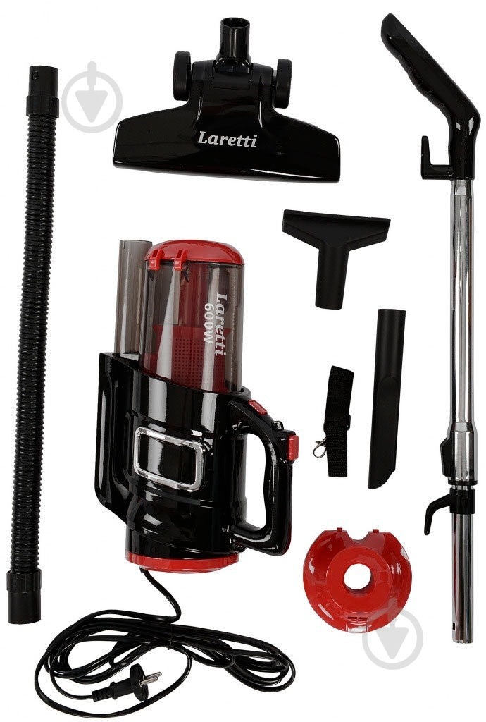 Пылесос Laretti LR-VC8110 black/red - фото 12 Пылесос Laretti LR-VC8110 black/red - фото 12