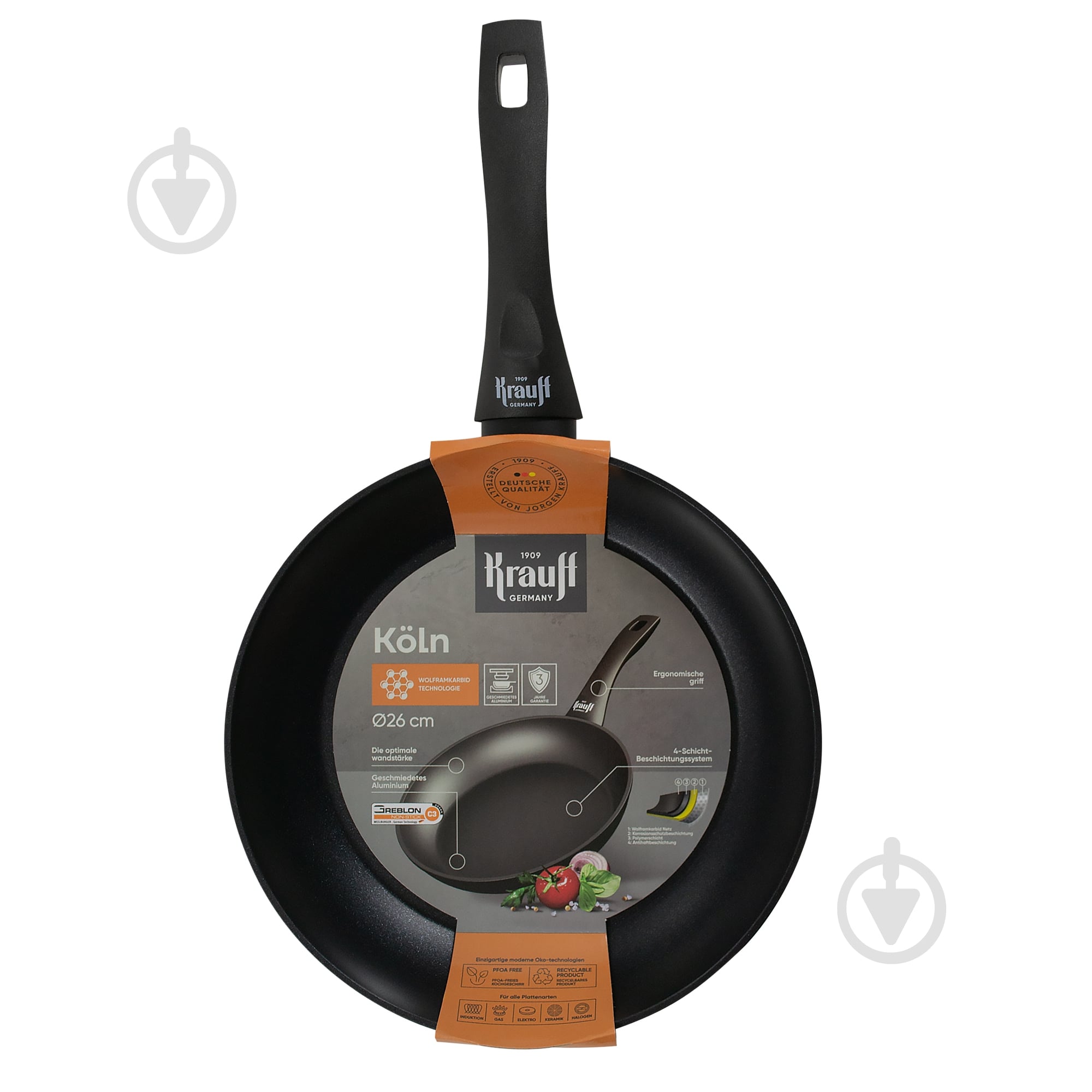 Сковорода Krauff Koln 26 см 25-45-149 - фото 9