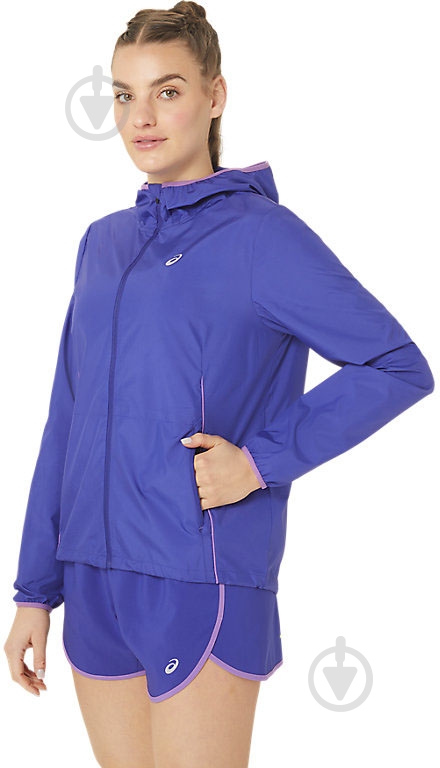Ветровка Asics ICON LIGHT PACKABLE JACKET 2012C861-400 р.S синяя - фото 3