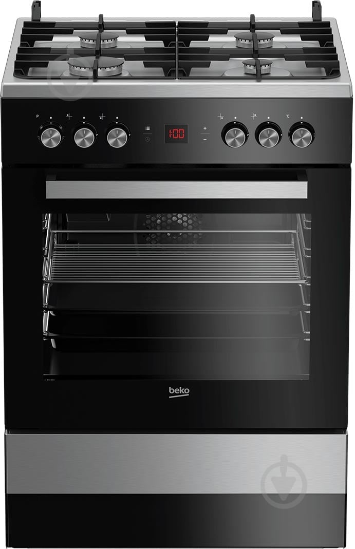 УЦЕНКА! Плита комбинированная Beko FSM62530DXMS - фото 2