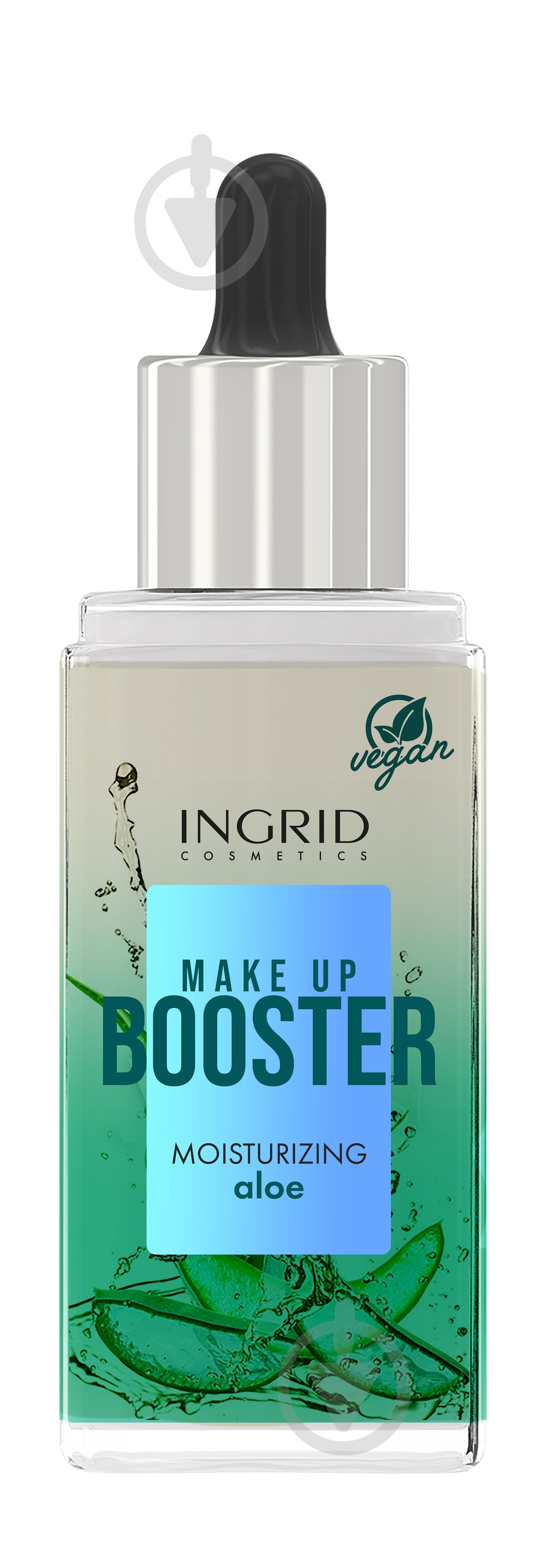 Эликсир Ingrid Cosmetics Make Up Booster Moisturizing Aloe 30 мл - фото 1 Эликсир Ingrid Cosmetics Make Up Booster Moisturizing Aloe 30 мл - фото 1