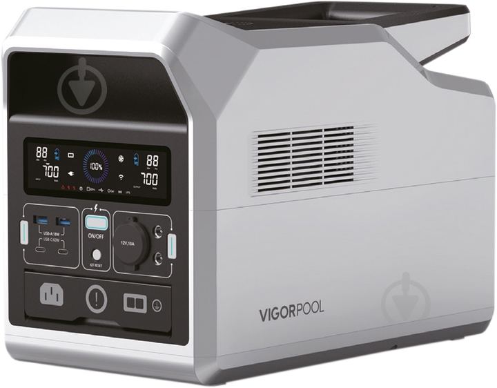 Зарядна станція VigorPool Captain 700W (672 Вт·год) - фото 1