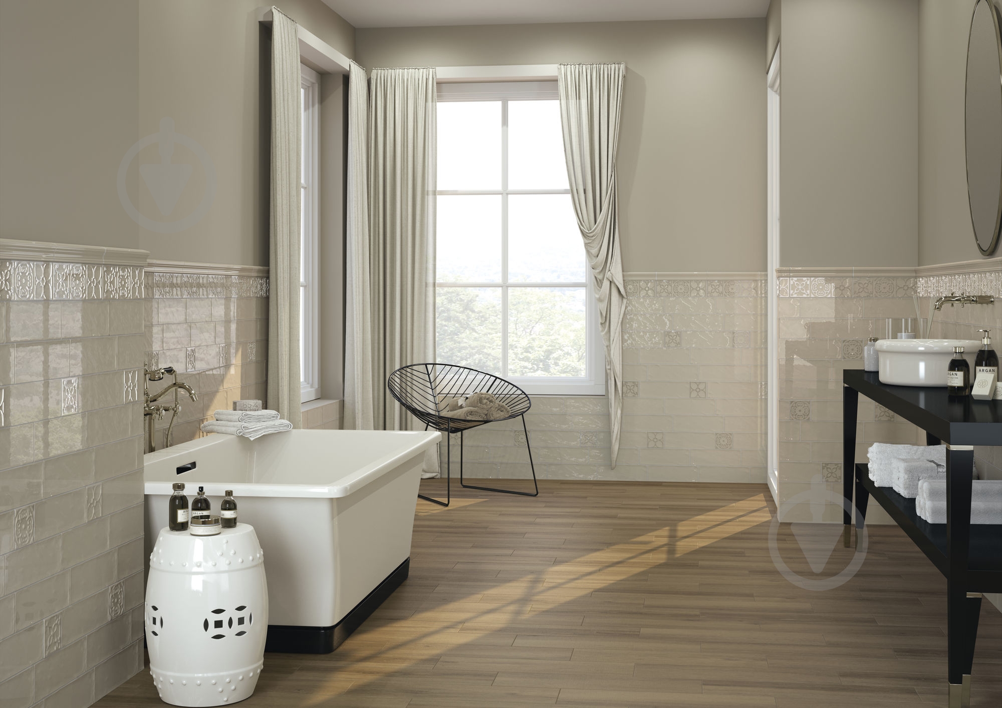 Плитка Cifre Булевар визон 10x30 - фото 5