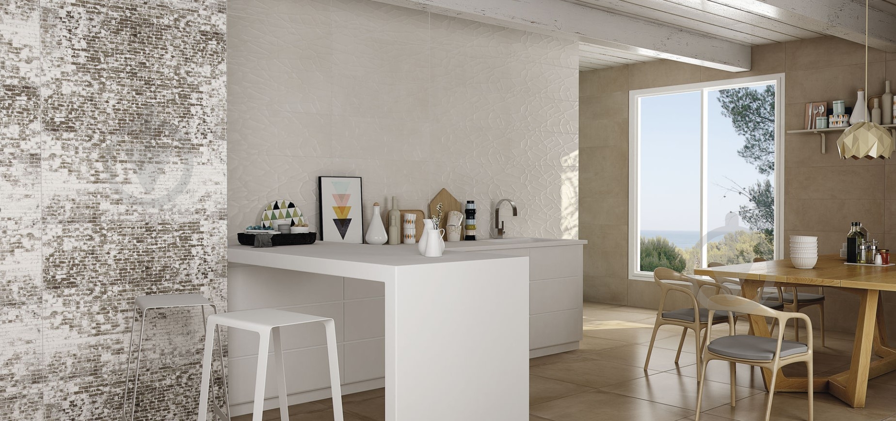 Плитка Cifre Relieve Ivory 75x75 - фото 6