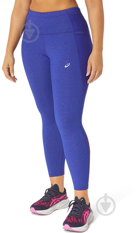 Лосины Asics DISTANCE SUPPLY 7/8 TIGHT 2012C736-400 р.XS синий - фото 3