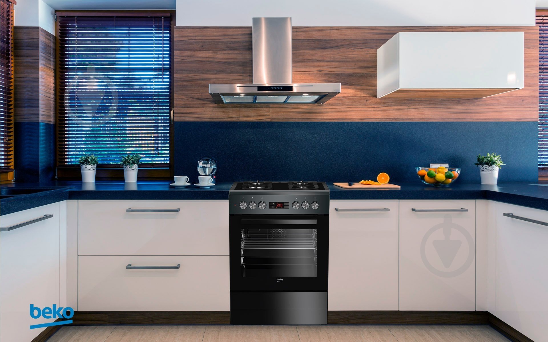 УЦЕНКА! Плита комбинированная Beko FSM52330DAO - фото 6