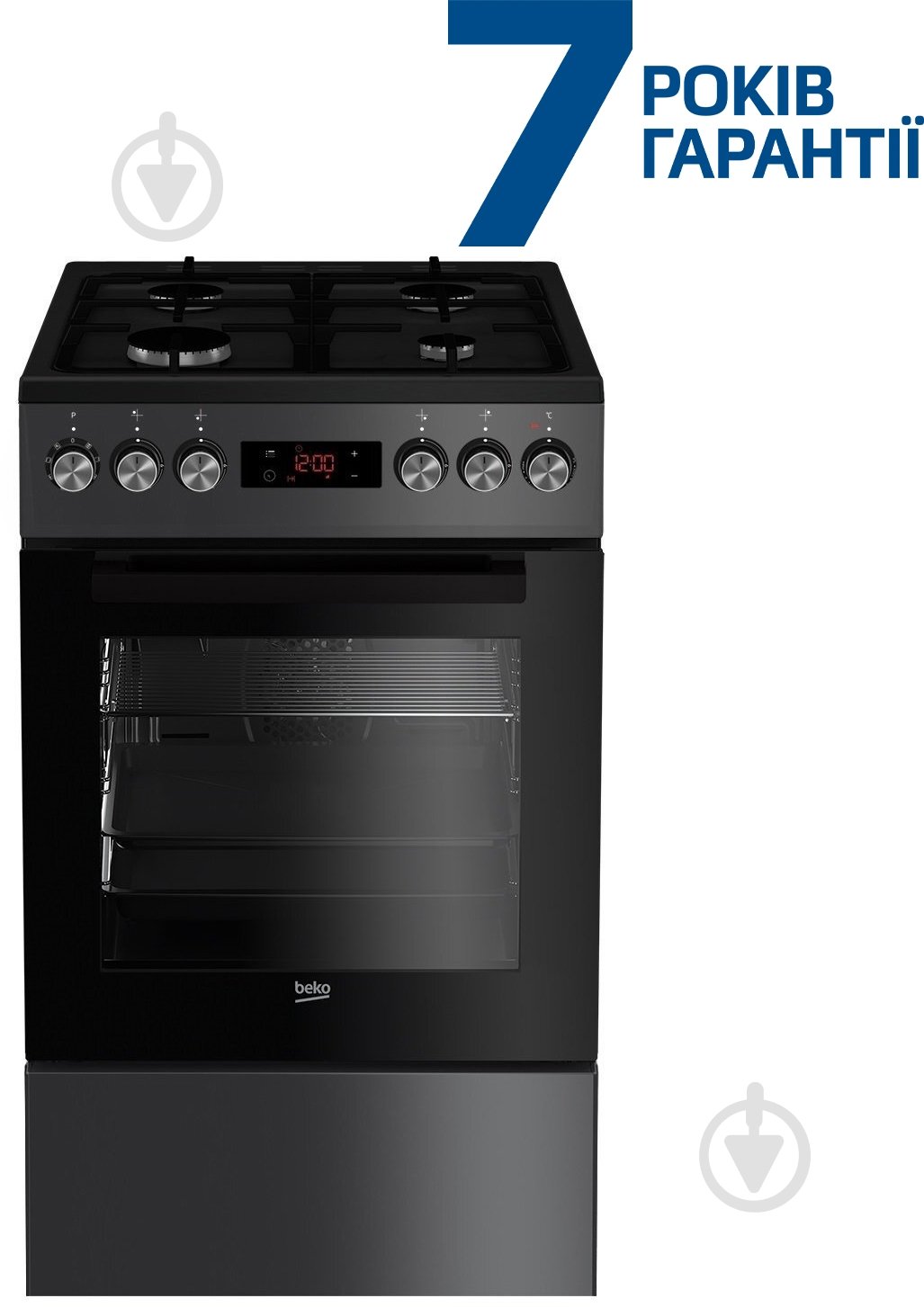 УЦЕНКА! Плита комбинированная Beko FSM52330DAO - фото 4