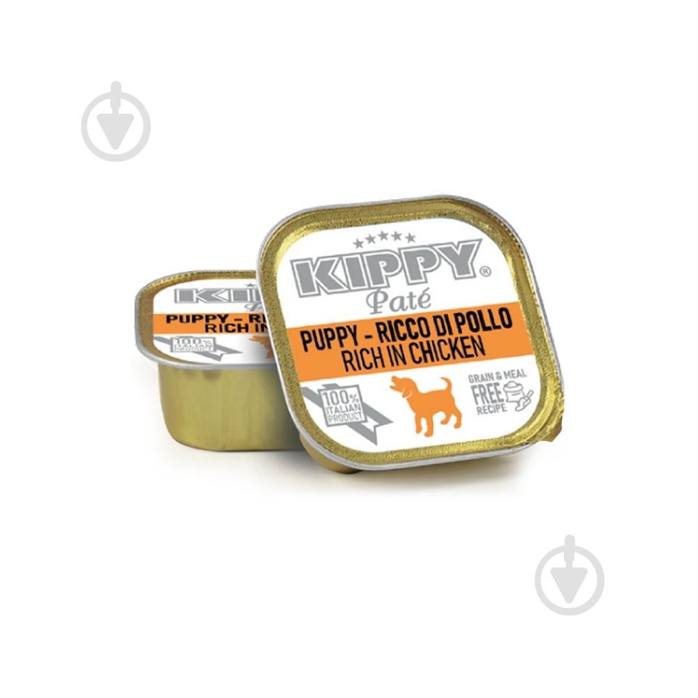 Корм влажный KIPPY с курицей паштет 150 г - фото 1