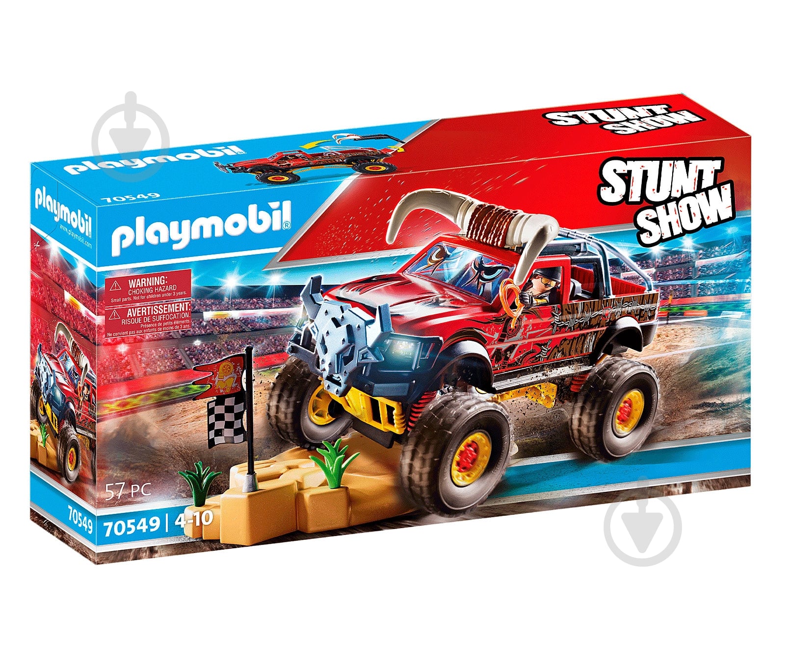 Конструктор Playmobil Stunt Show Машина Бик 70549 - фото 1
