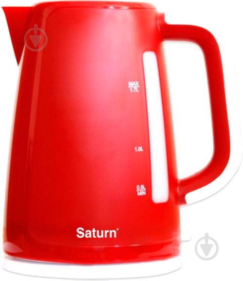 Электрочайник Saturn ST-EK8435 White/Red - фото 1