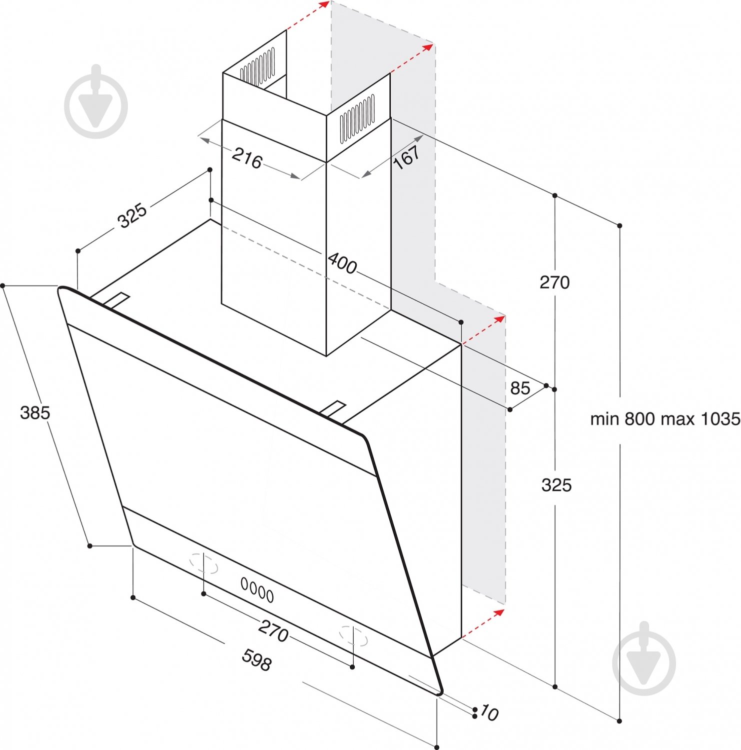Вытяжка Whirlpool WHVP 62F LT SD - фото 2 Вытяжка Whirlpool WHVP 62F LT SD - фото 2